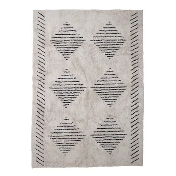 Jegor patterned rug 140x200 cm - Nature - Bloomingville