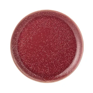Joëlle plate - red - Bloomingville