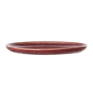 Joëlle plate - red - Bloomingville