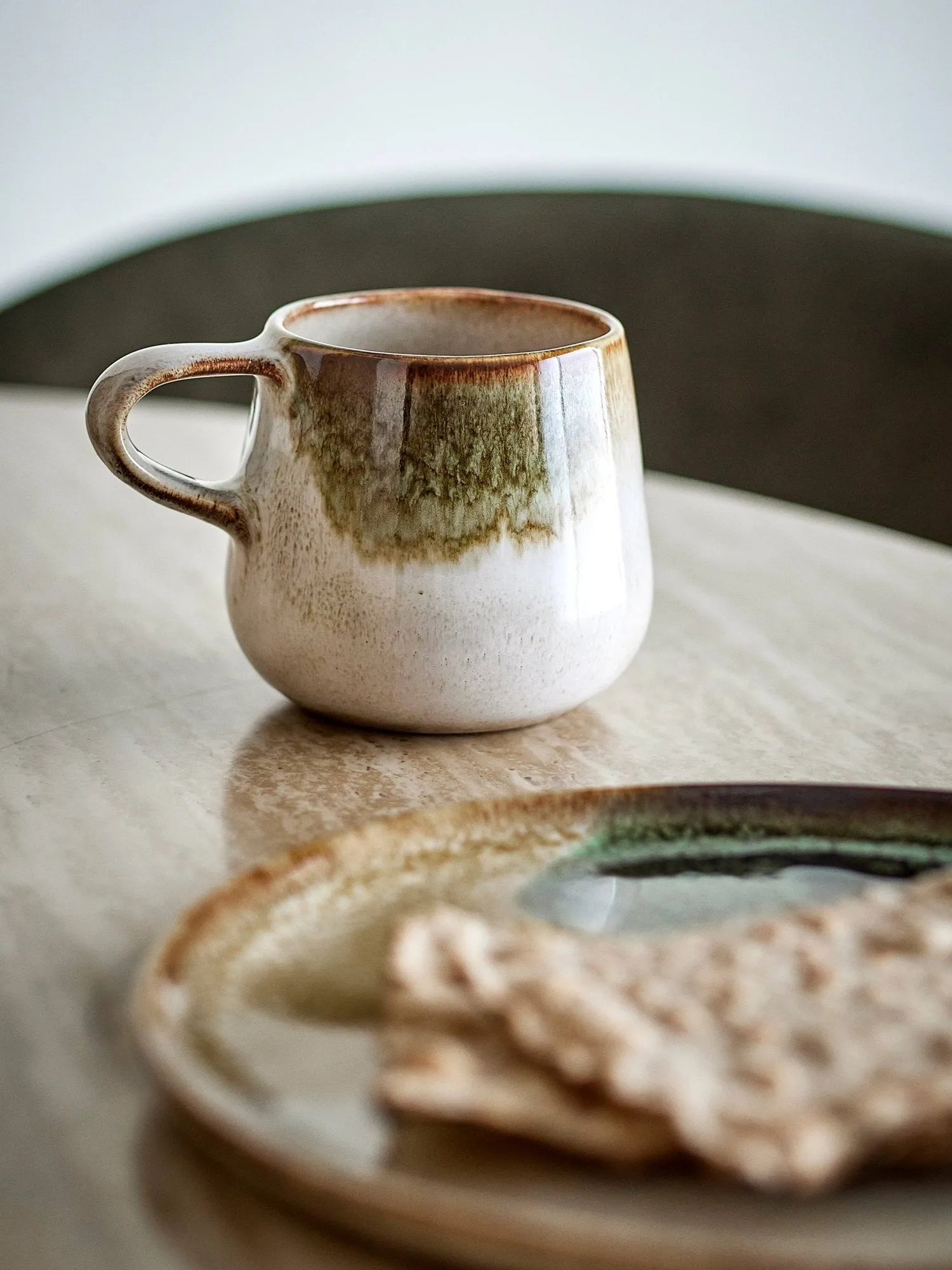 Jules breakfast set 12 pieces, Green Bloomingville