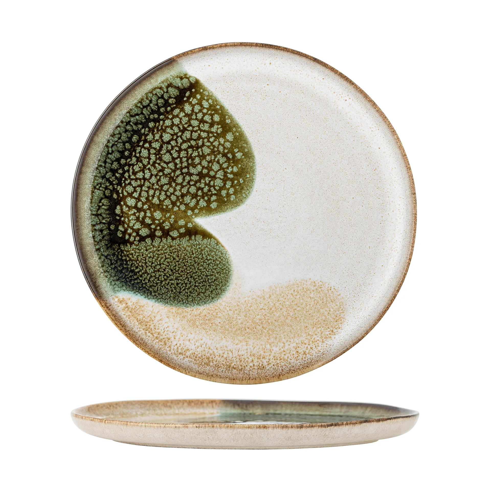 Jules plate, Green, Ø28.5 cm Bloomingville