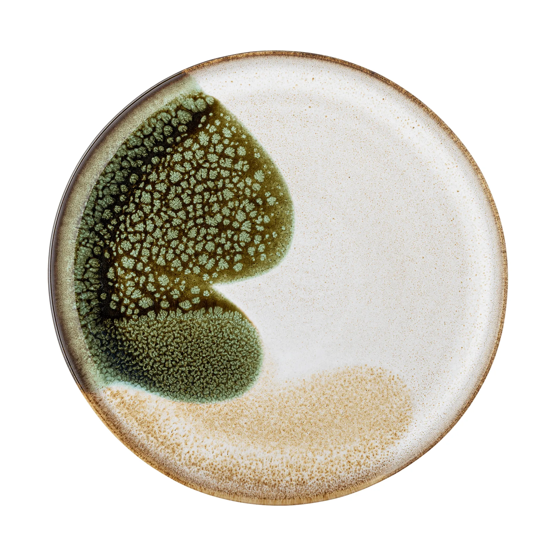 Jules plate, Green, Ø28.5 cm Bloomingville