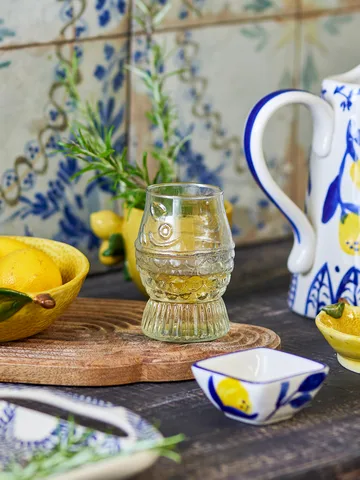 Kadir drinking glass 38 cl - Clear - Bloomingville