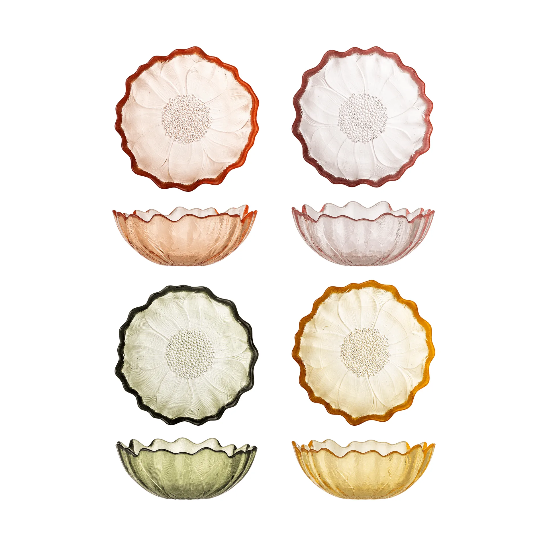 Kana bowl, Multi, 4 pieces Bloomingville