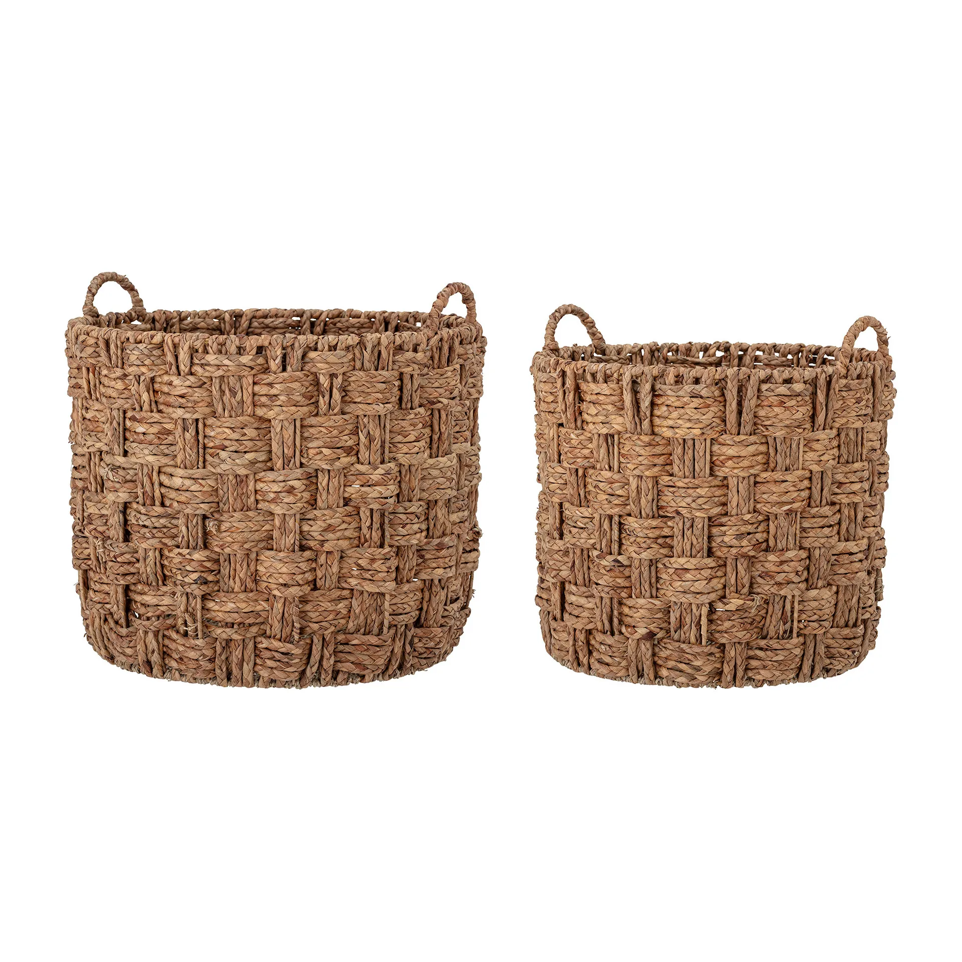 Kasia storage box 2 pieces, Brown Bloomingville