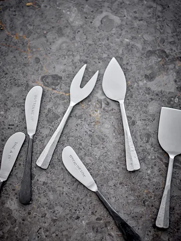 Kinnie cheese knife set 3 pieces - Stainless steel - Bloomingville