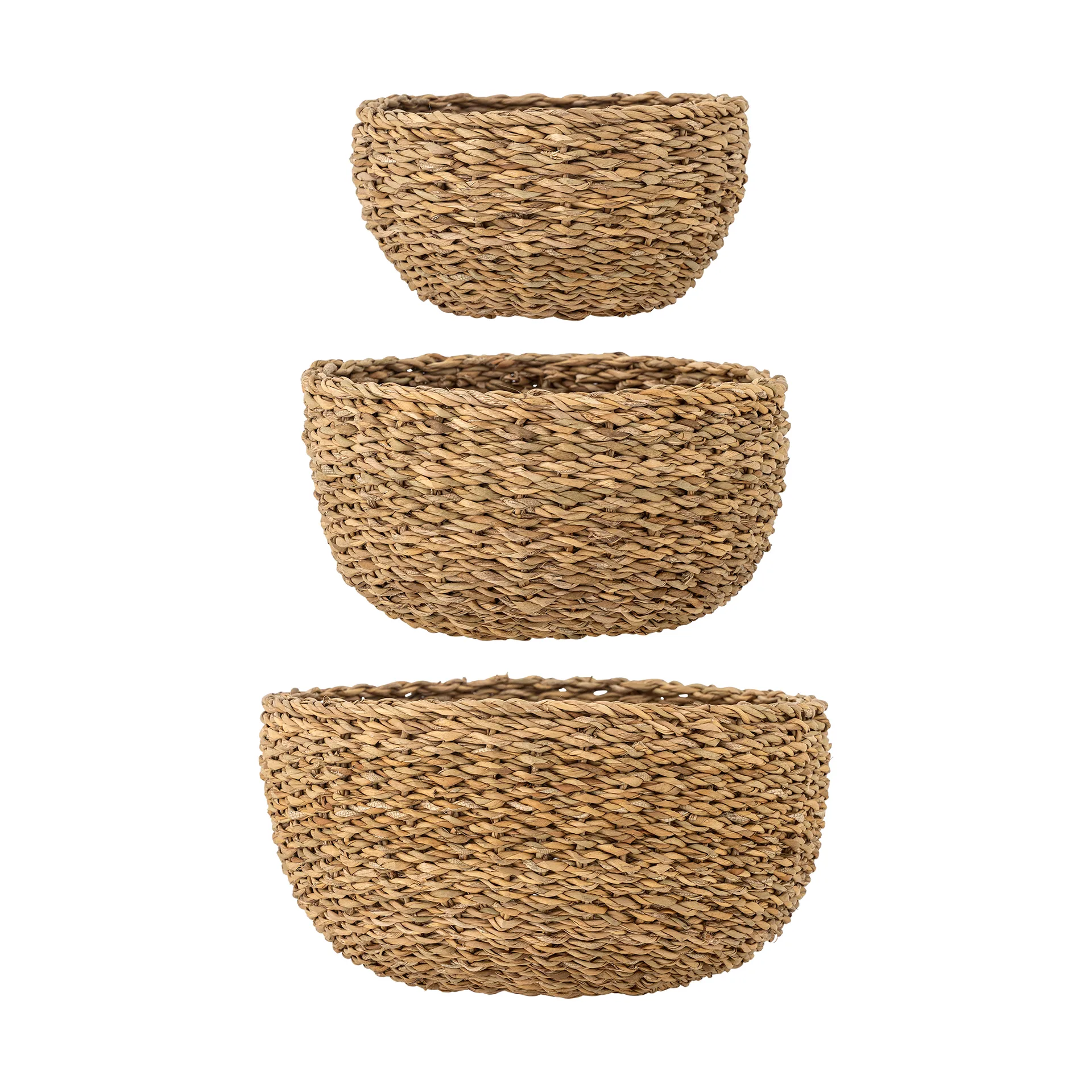 Lalo basket set 3 pieces, Sea grass Bloomingville