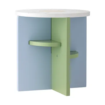 Latti stool - Multi, Ø30 cm - Bloomingville
