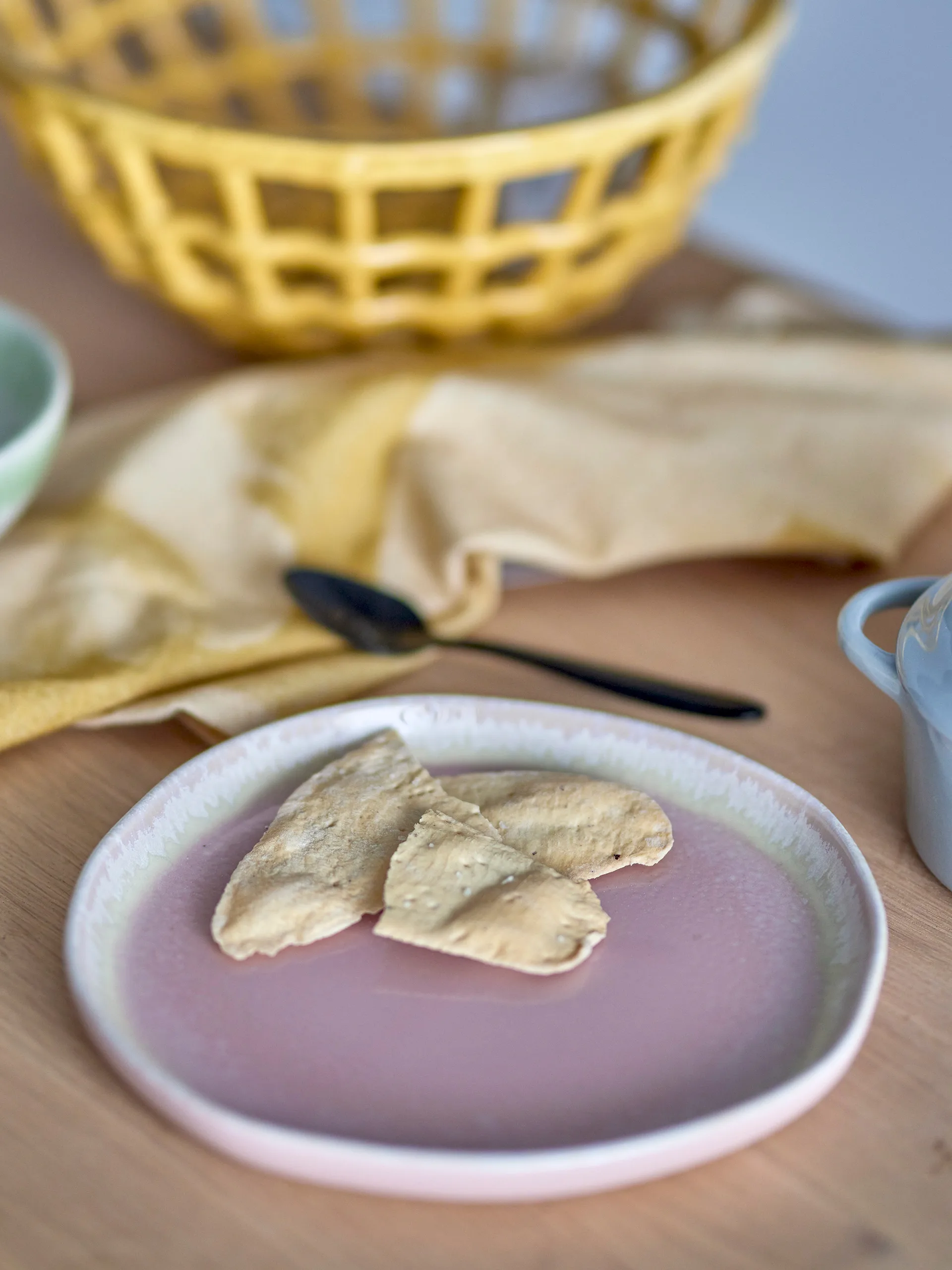 Louisa small plate Ø21 cm, Rose Bloomingville