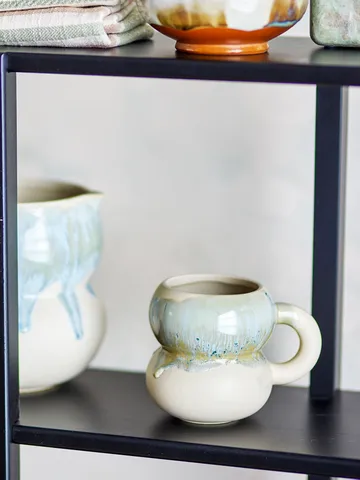 Luna cup 4-pack - Blue - Bloomingville