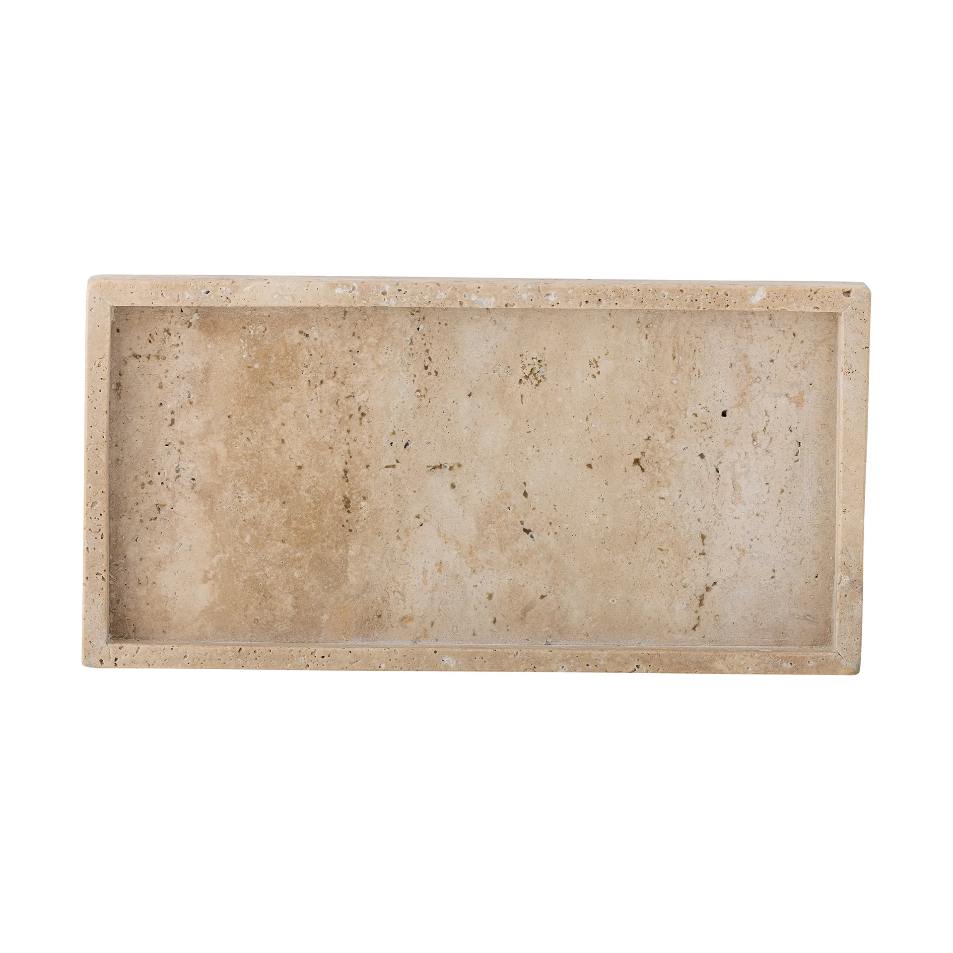 Majsa tray 15x30.5 cm, Travertine Bloomingville
