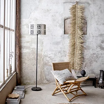 Malic rug Ø150 cm - Nature - Bloomingville