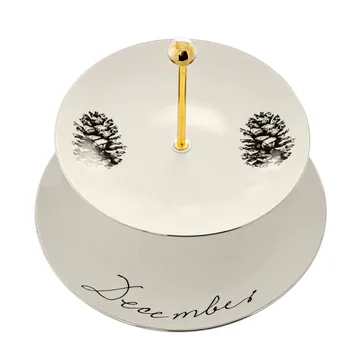 Maria cake stand - white - Bloomingville