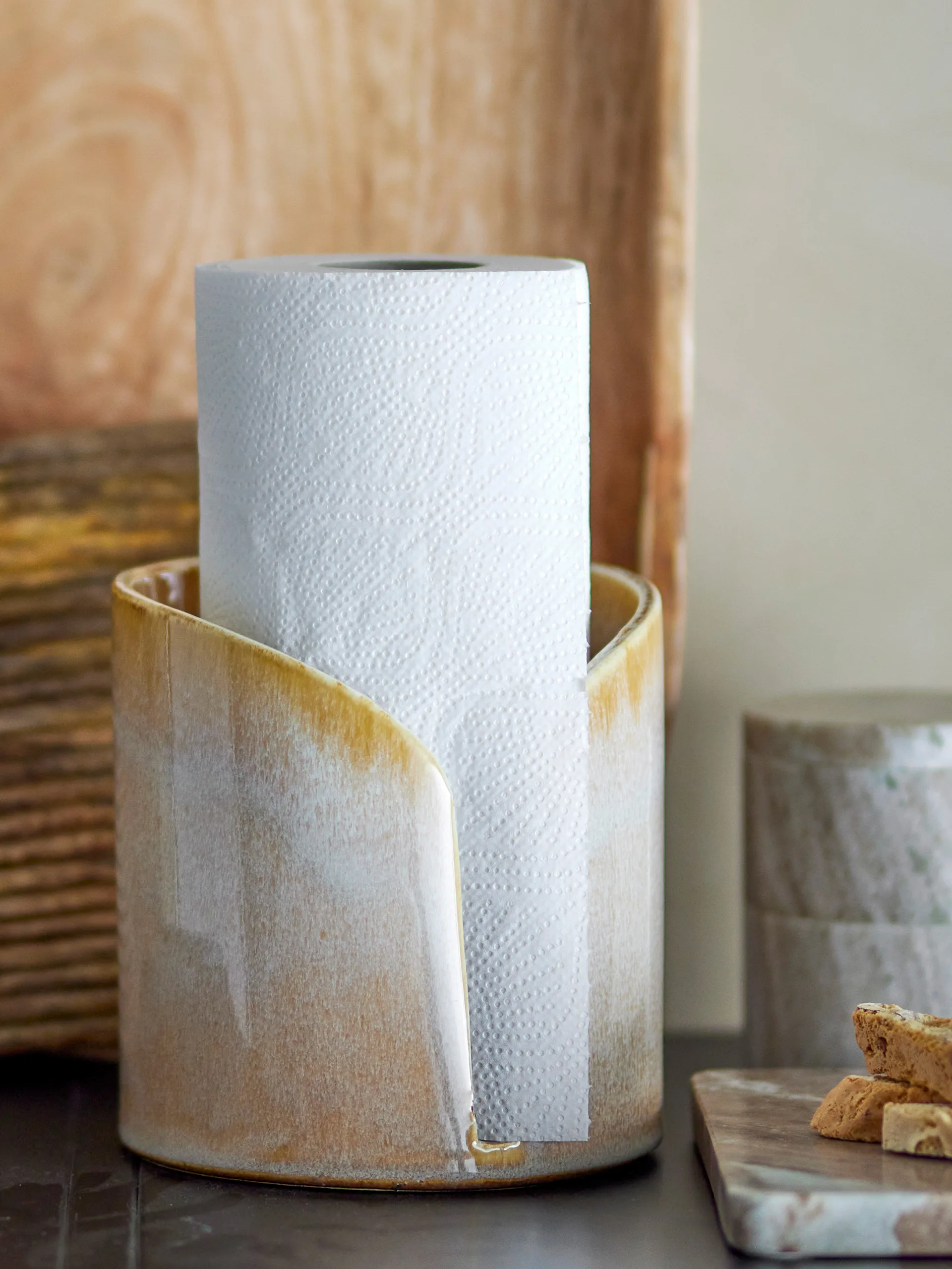 Mathob paper towel holder, Nature Bloomingville