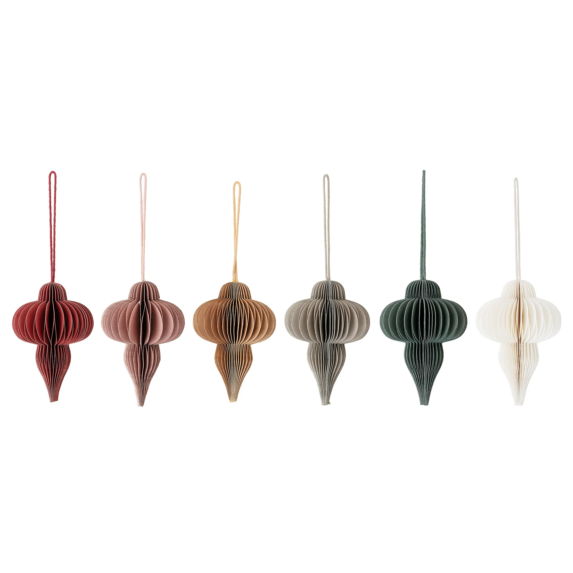 Milay Christmas decoration 10 cm 6 pieces, Multi Bloomingville