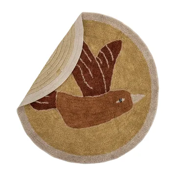 Milou rug Ø90 cm - Bird - Bloomingville