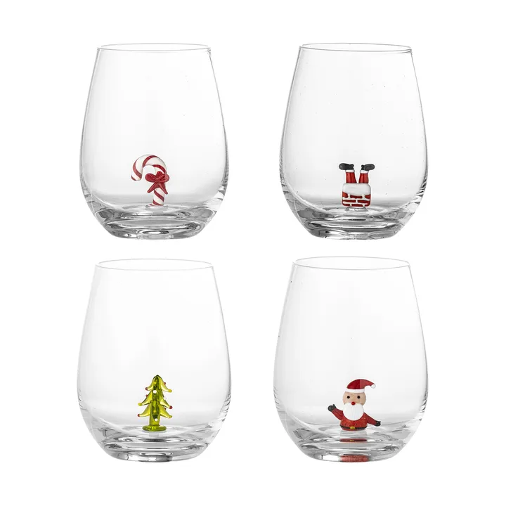 Misa drinking glasses 56 cl 4 pieces - Christmas - Bloomingville