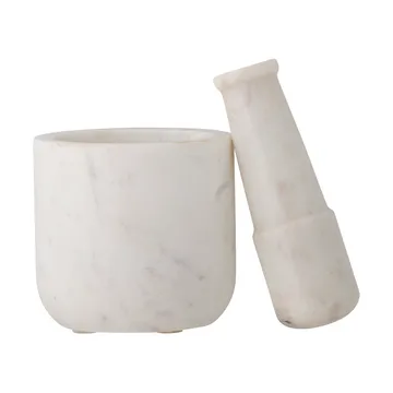 Misaki mortar Ø9 cm - Marble - Bloomingville