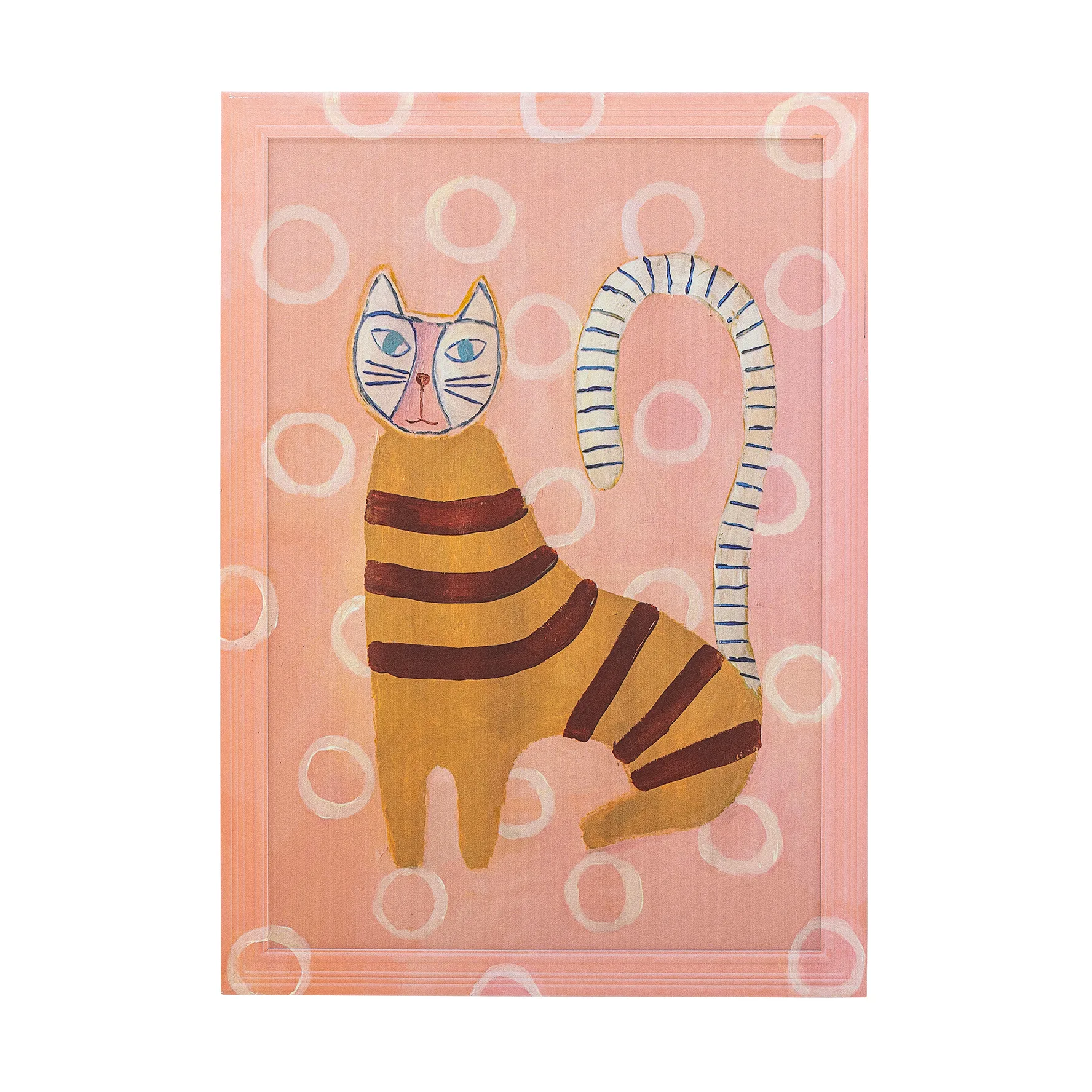 Missy illustration with frame 40x56 cm, Rose Bloomingville