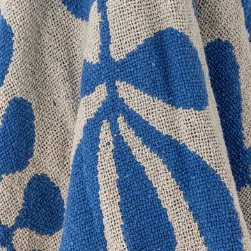 Nevine throw 130x160 cm - Blue - Bloomingville
