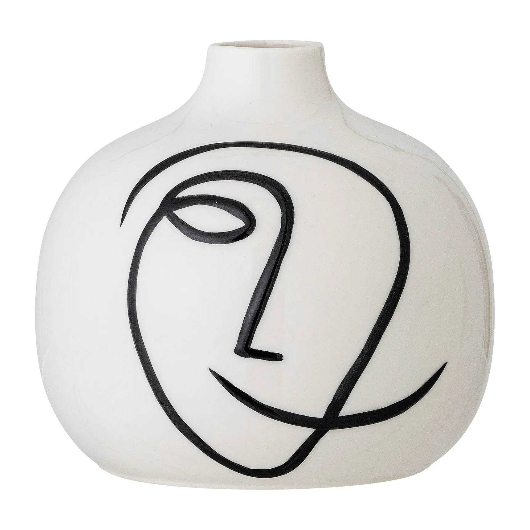 Norma vase 13.5 cm, White Bloomingville