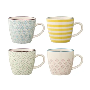 Patrizia mug 4 pieces Ø 7.5 cm - Bloomingville