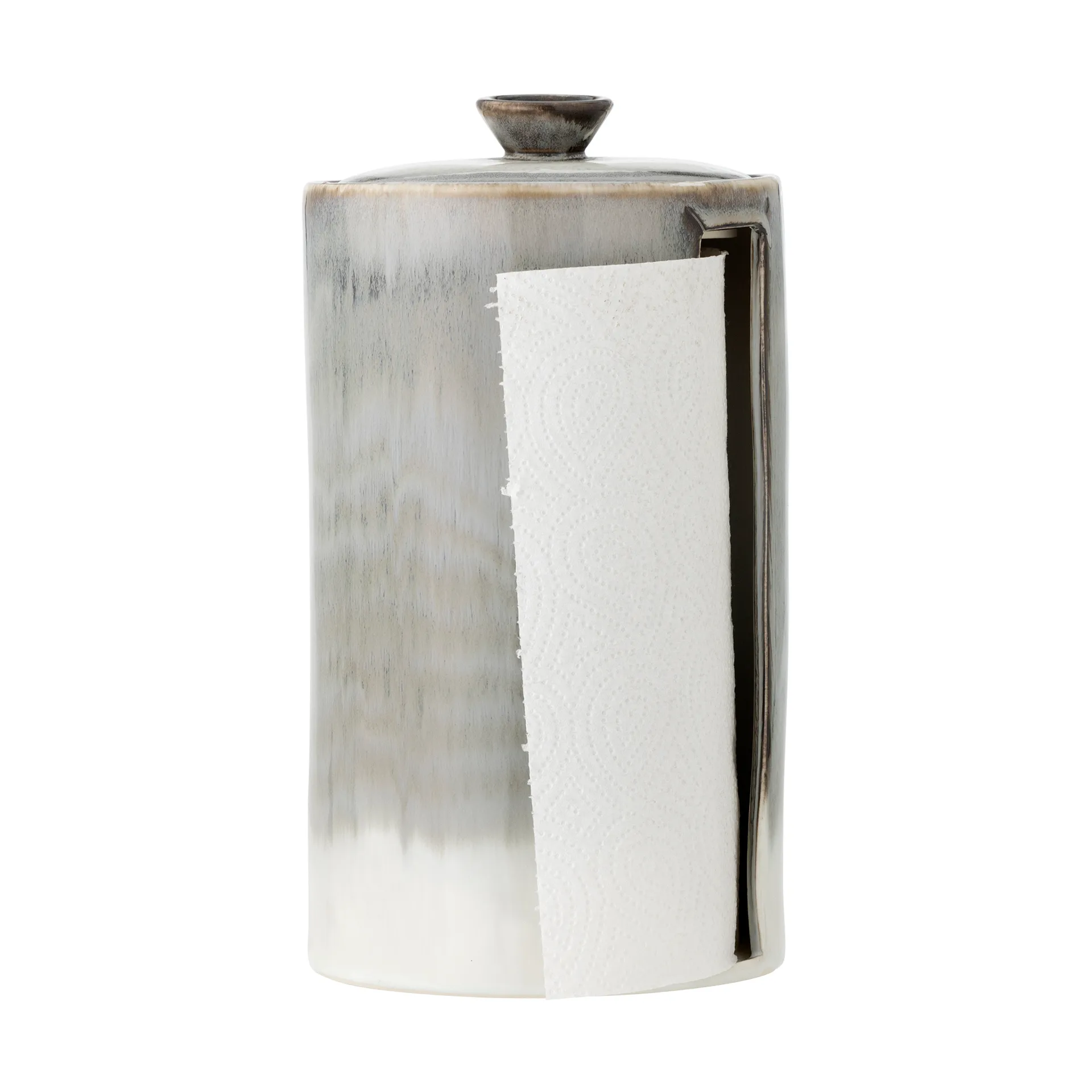 Paula paper towel holder, Grey Bloomingville