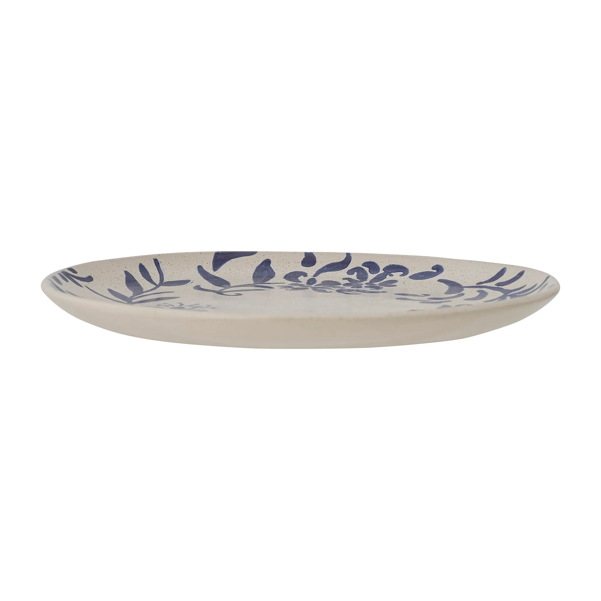 Petunia plate Ø24 cm, Blue Bloomingville