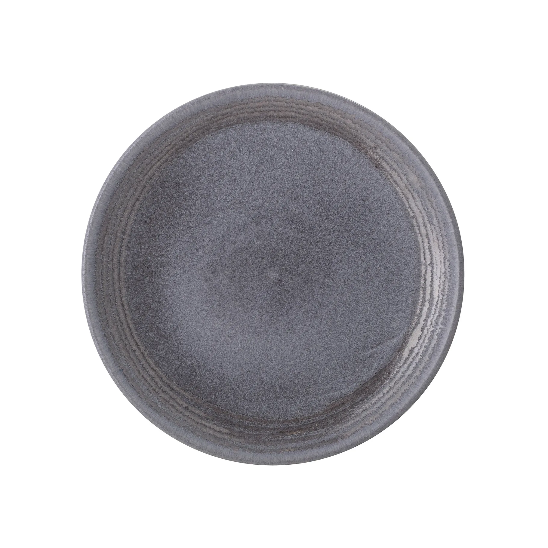 Raleg plate Ø21 cm, grey Bloomingville