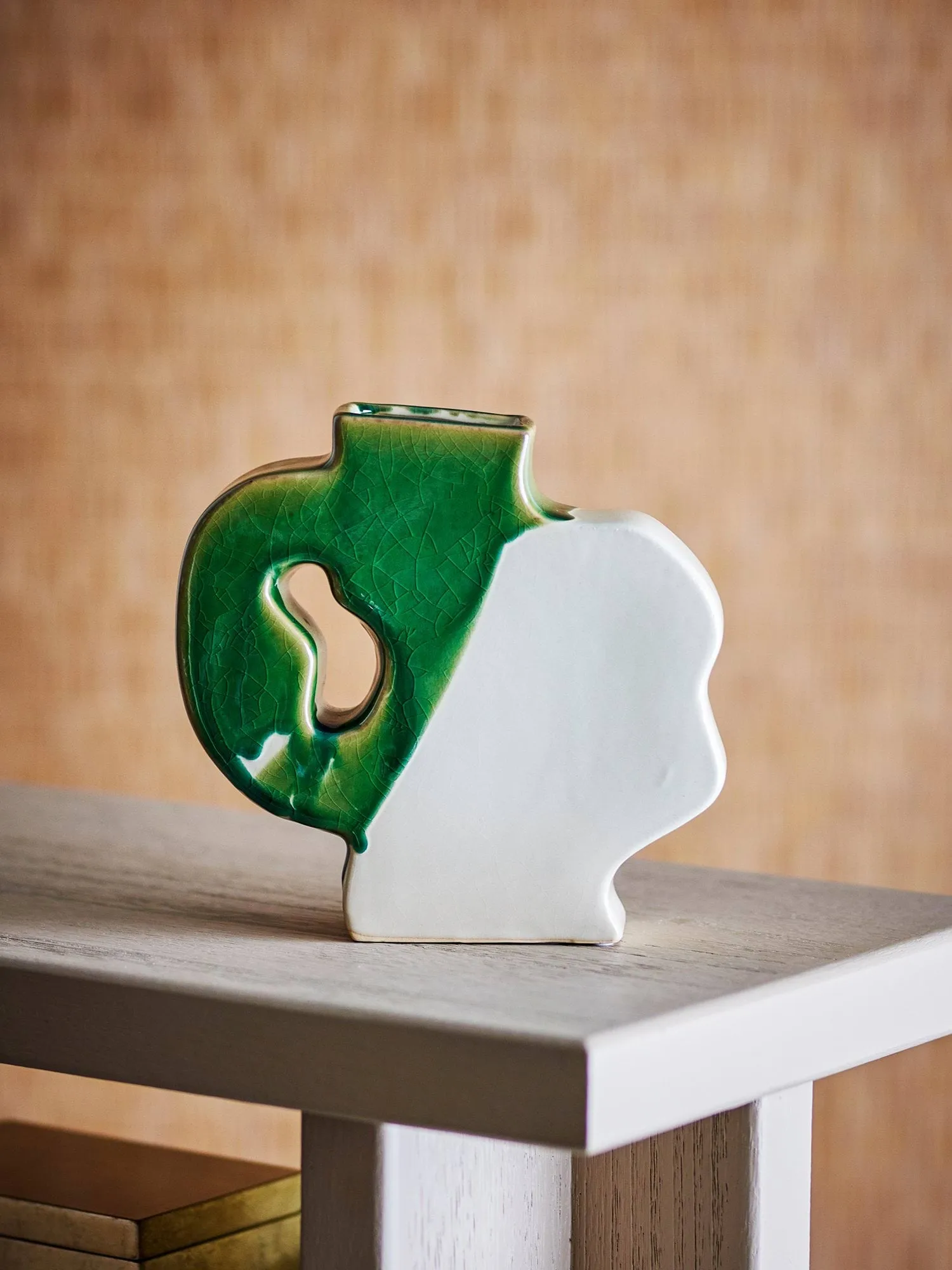 River vase, Green, 20.5x20 cm Bloomingville