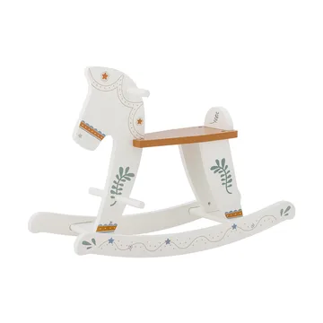 Ruddy rocking horse - White - Bloomingville