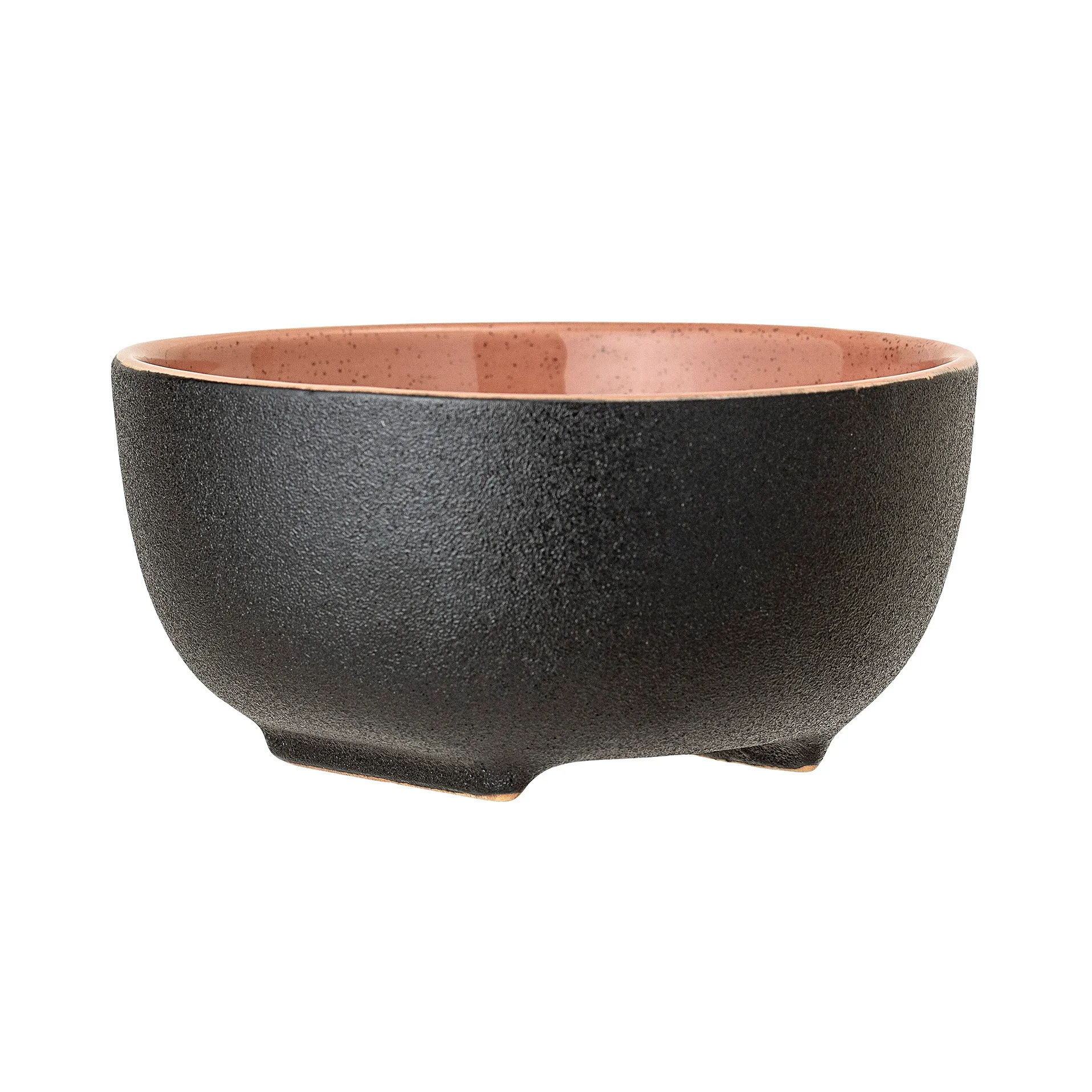 Sienna bowl Ø14 cm, Orange-black Bloomingville