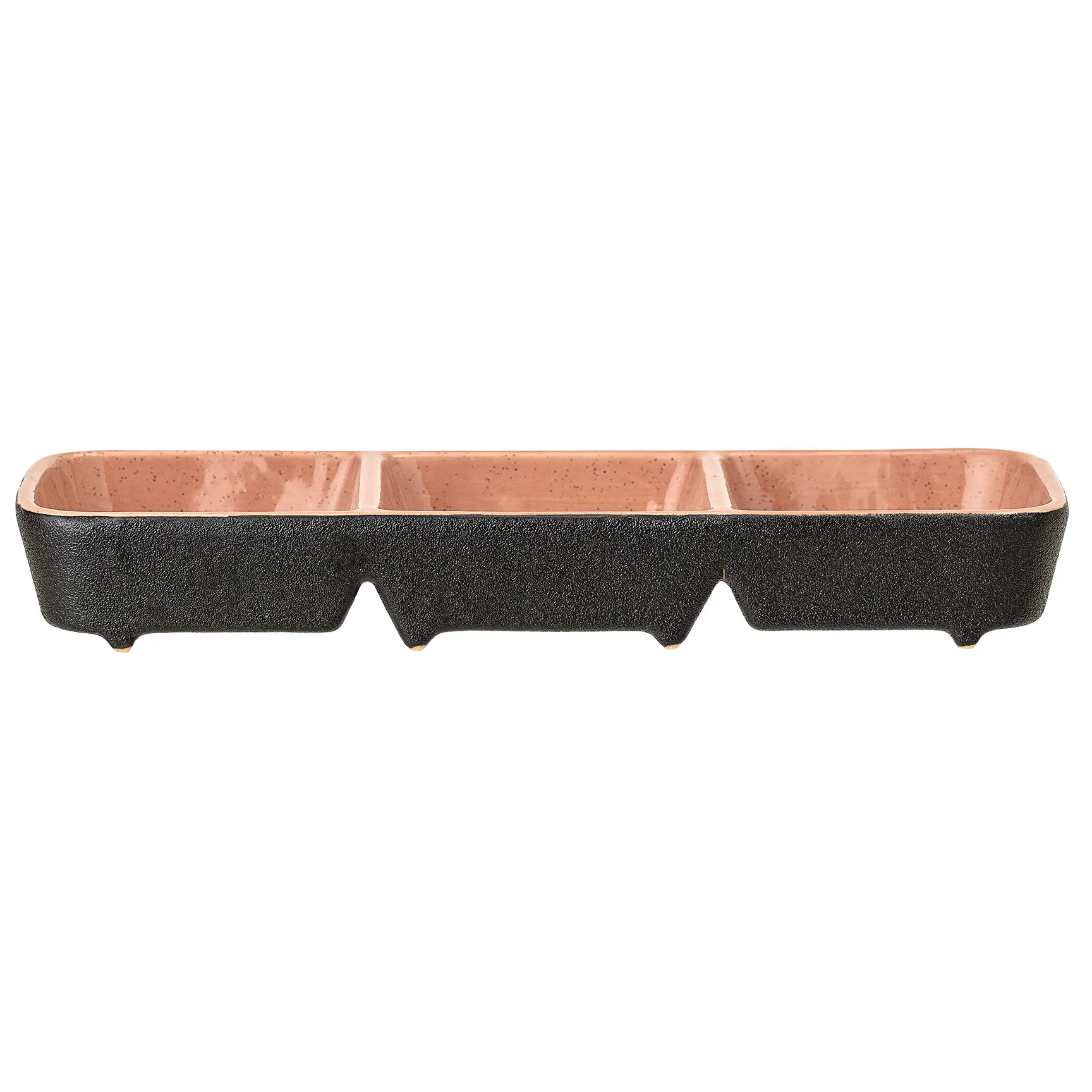 Sienna serving bowls, Orange-black Bloomingville