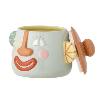 Sylvie jar with lid Ø12 cm - Multi - Bloomingville