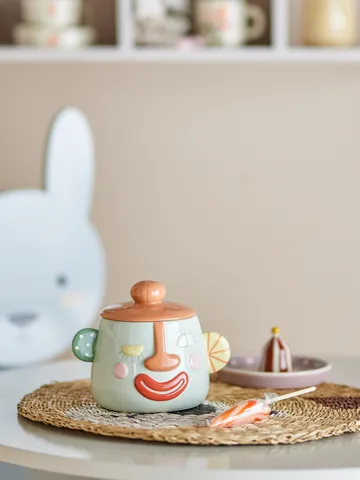 Sylvie jar with lid Ø12 cm - Multi - Bloomingville