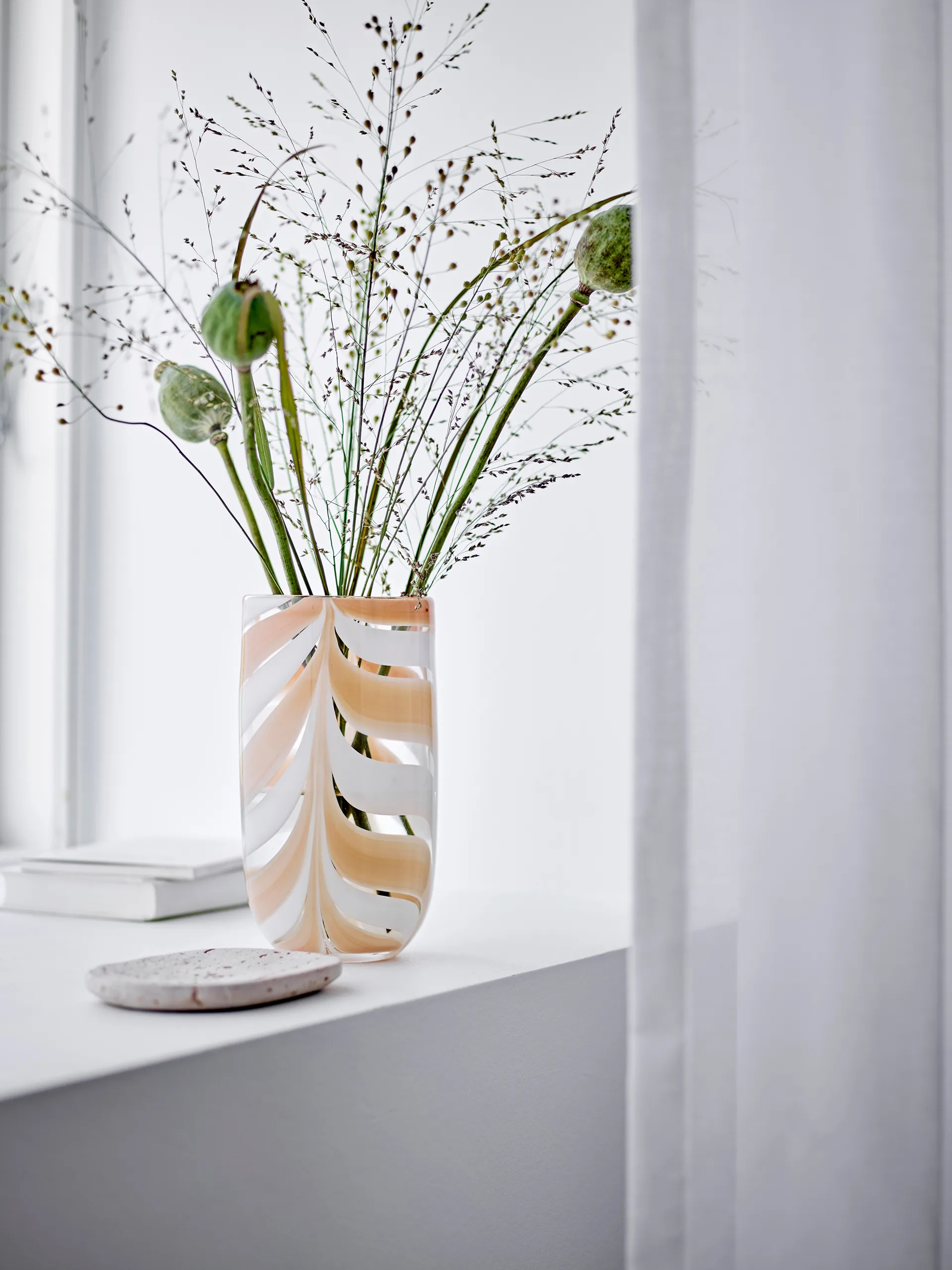 Taven vase 21.5 cm, Orange Bloomingville