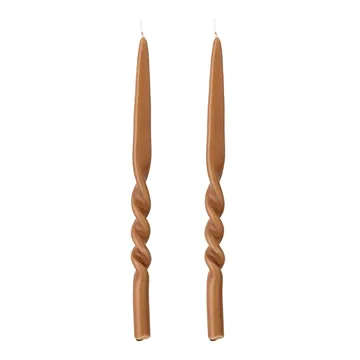 Twist light2-pack - Brown - Bloomingville