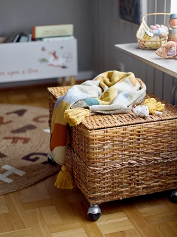 Vigge throw 80x100 cm - Yellow - Bloomingville