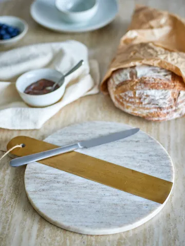 Villette marble cutting board 25x30.5 cm - Natural - Bloomingville
