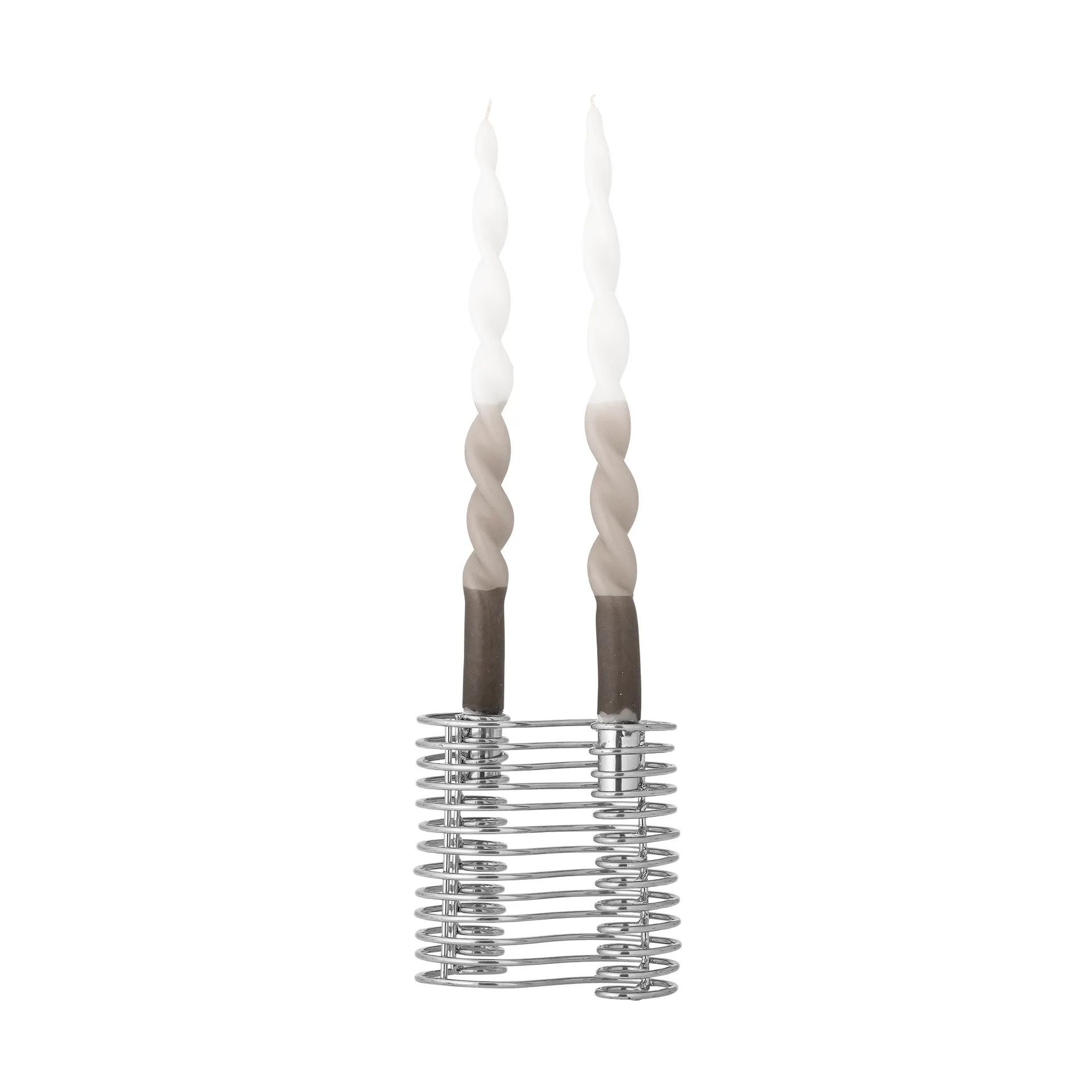 Wavela candleholder 15.5x14.5 cm, Silver Bloomingville