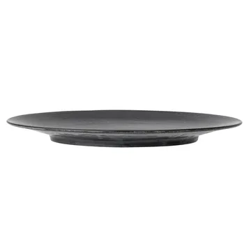 Yoko plate 27.5 cm 4-pack - black - Bloomingville