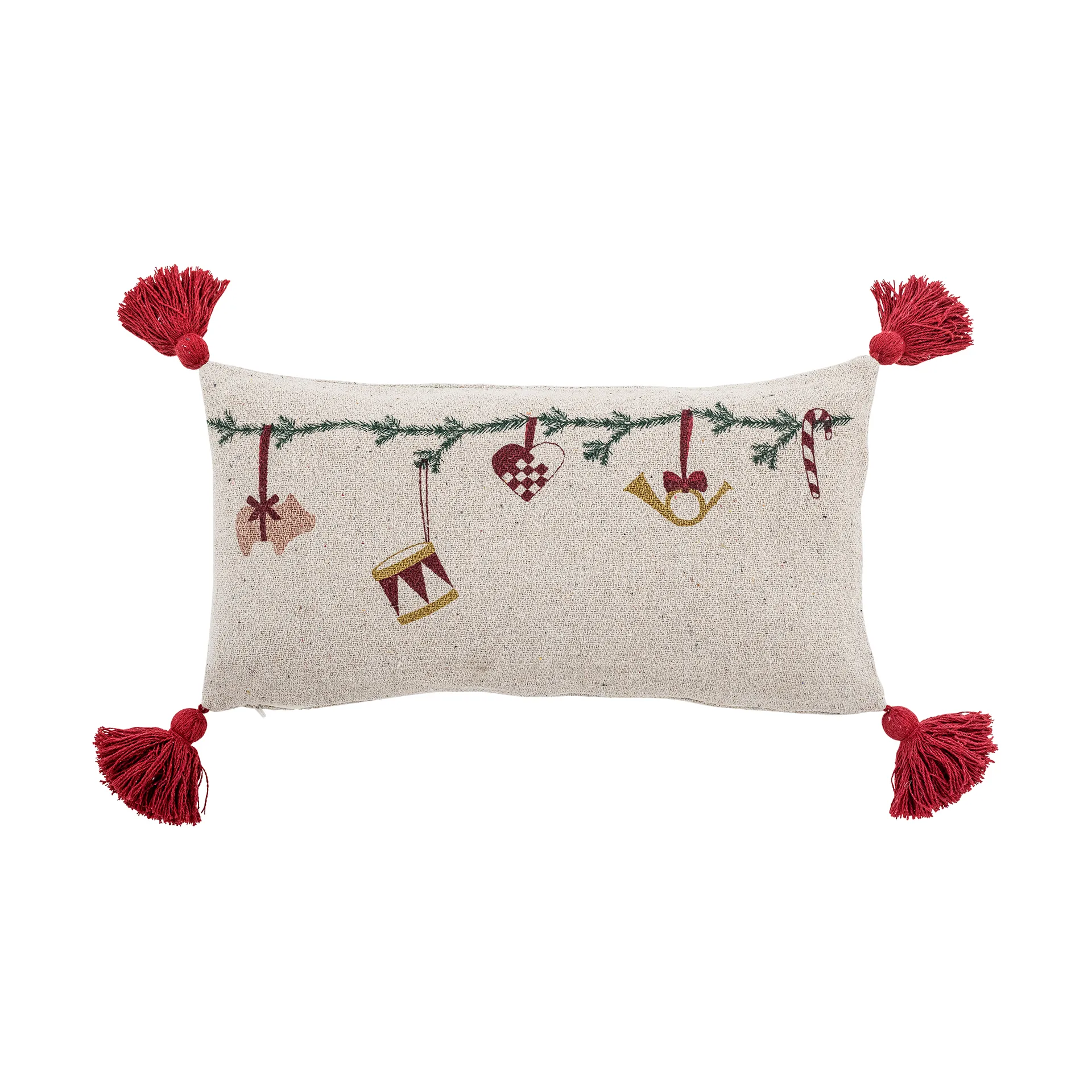 Yule cushion 30x60 cm, White Bloomingville