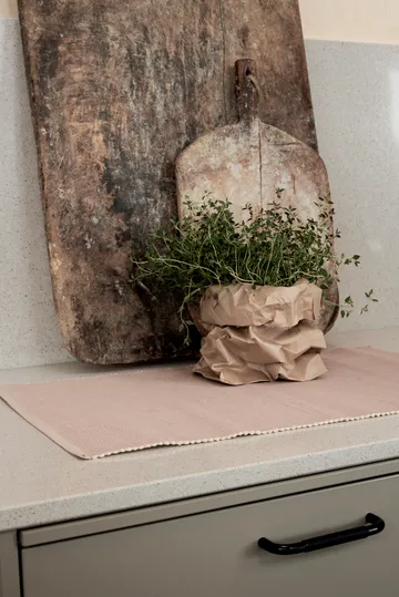 Cleo table runner 40x140 cm - Pink - Boel & Jan