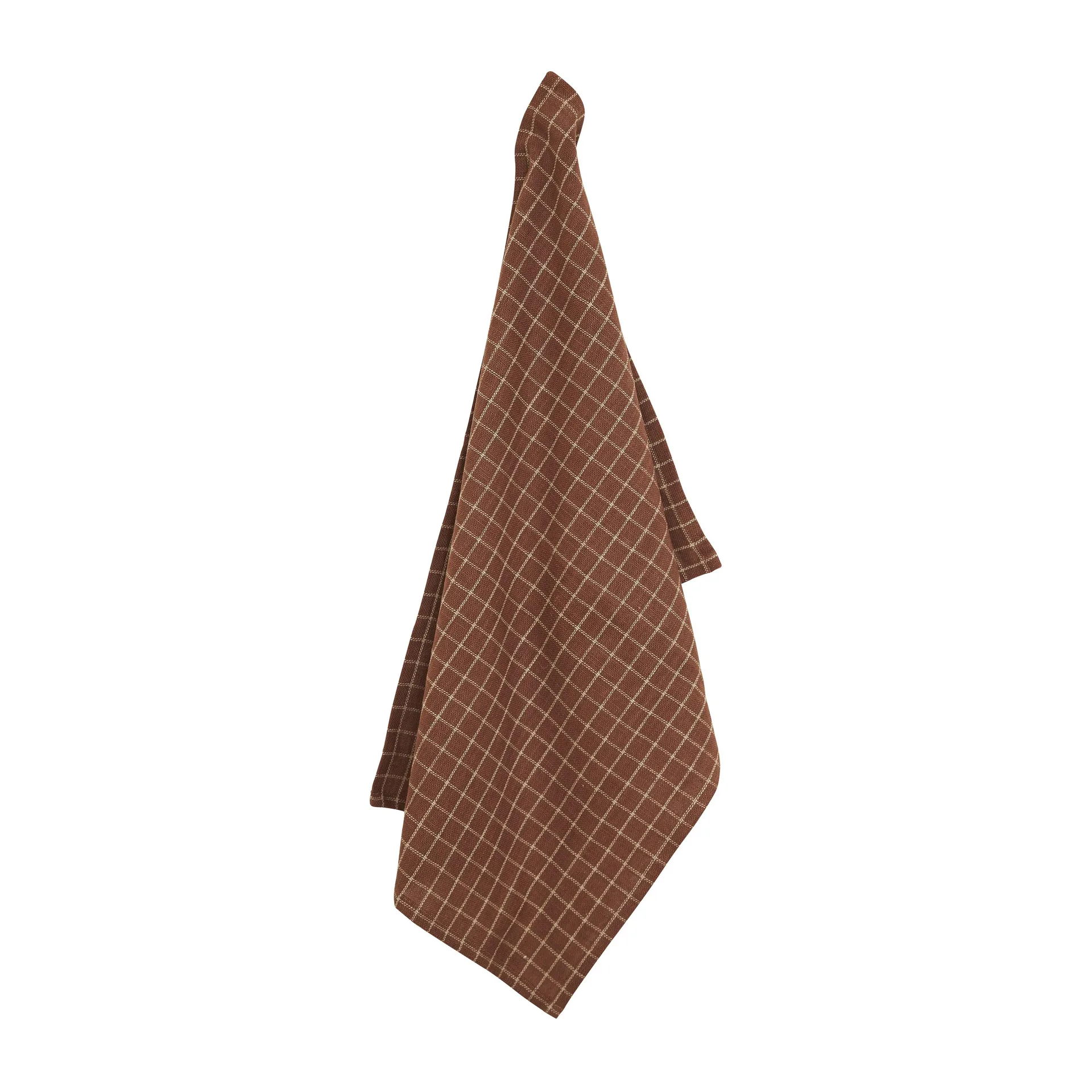 Lunnevik small kitchen towel 50x70 cm, Brown Boel & Jan