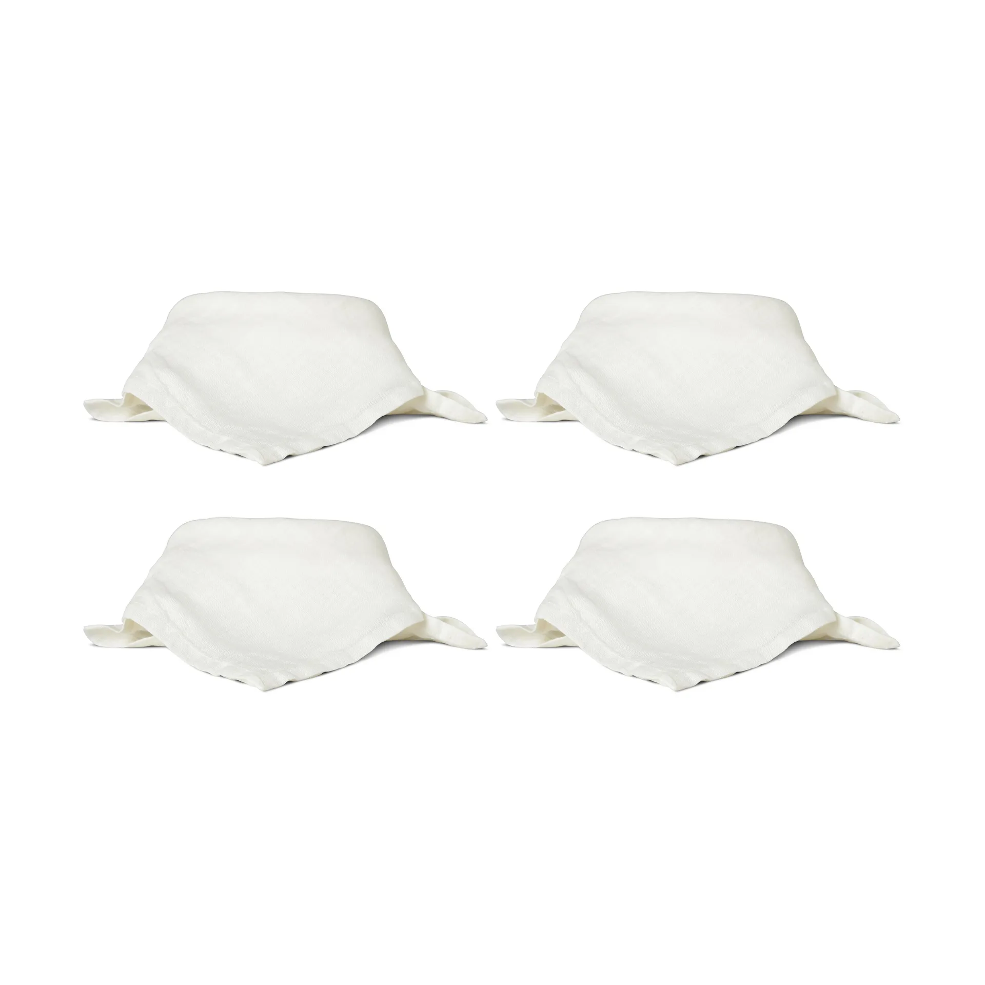 Mandela linen napkin 40x40 cm, White Boel & Jan