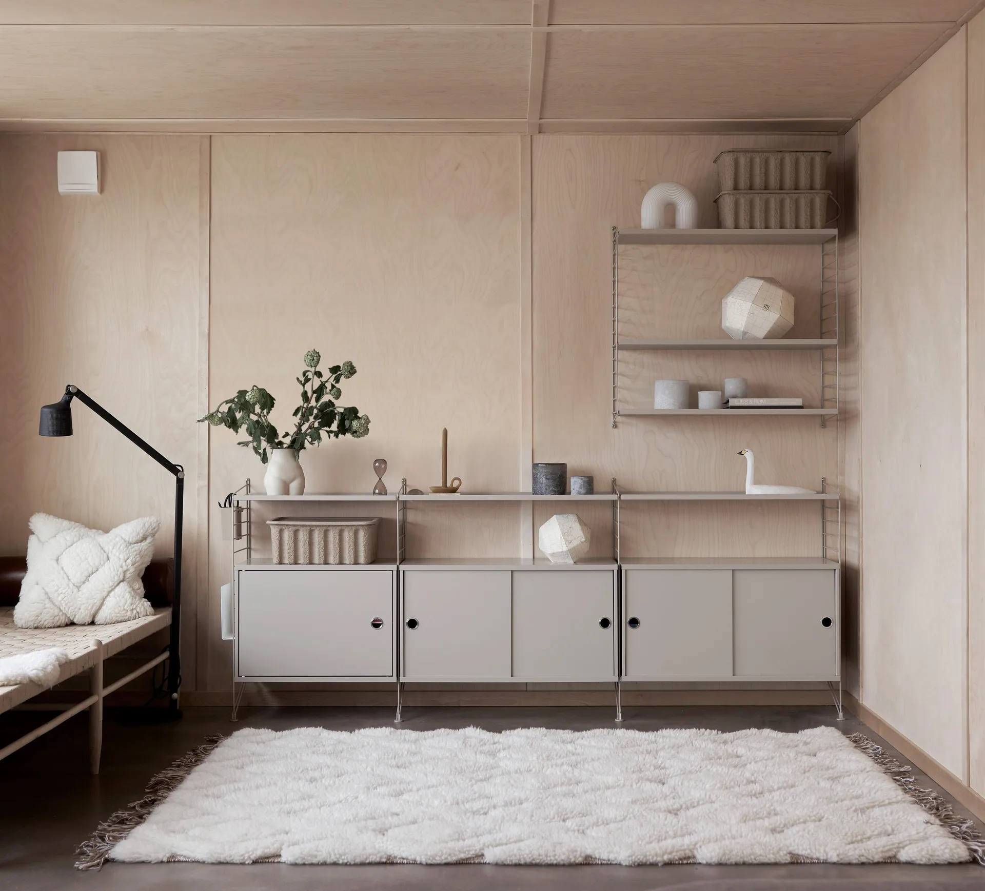 Molly wool rug 200x300 cm, White Boel & Jan