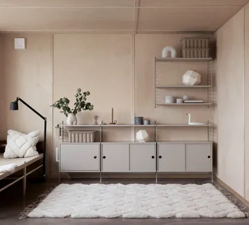 Molly wool rug 200x300 cm - White - Boel & Jan
