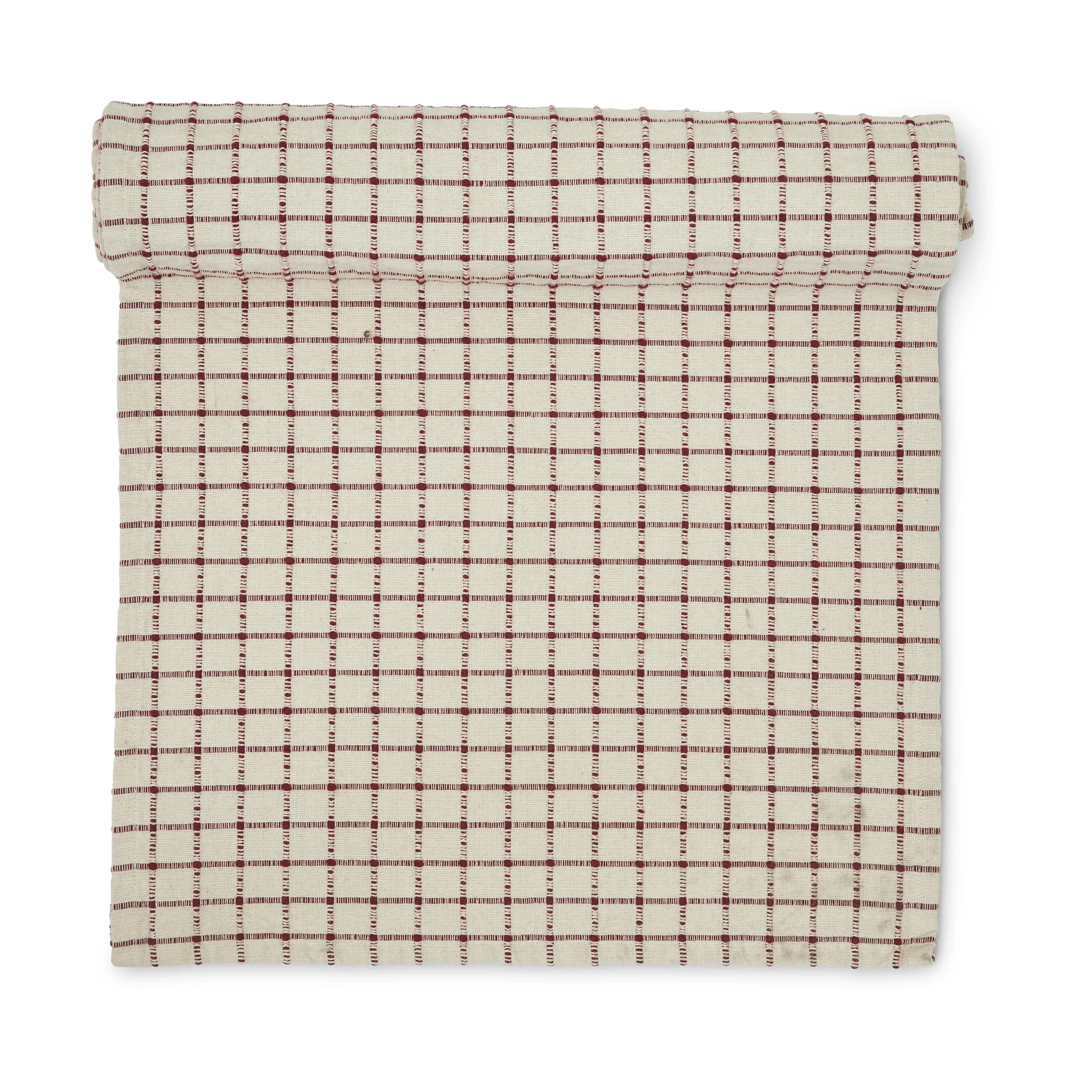 Noor table runner 40x160 cm, Red-Off white Boel & Jan