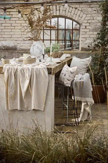 Samos throw 120x150 cm - Grey - Boel & Jan