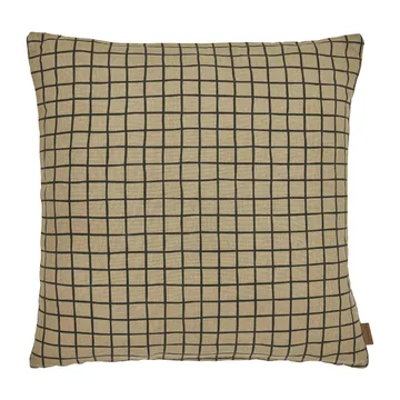 Tofta check cushion cover 45x45 cm - Brown - Boel & Jan